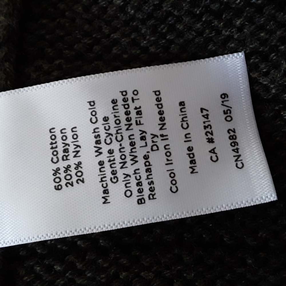 NWT Talbots Mix Stitch Cocoon Open Cardigan MP - Picture 15 of 16